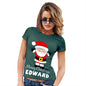 Santa Personalised Women's T-Shirt 