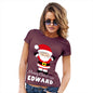 Santa Personalised Women's T-Shirt 