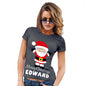 Santa Personalised Women's T-Shirt 