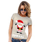 Santa Personalised Women's T-Shirt 