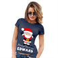 Santa Personalised Women's T-Shirt 