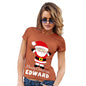 Santa Personalised Women's T-Shirt 