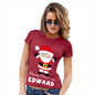Santa Personalised Women's T-Shirt 