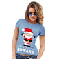 Santa Personalised Women's T-Shirt 