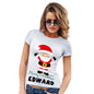 Santa Personalised Women's T-Shirt 