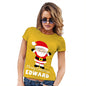 Santa Personalised Women's T-Shirt 