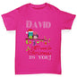 All I Want For Christmas Is You Personalised Girl's T-Shirt 