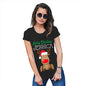 Red Nosed Reindeer Personalised Women's T-Shirt 
