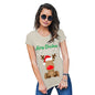 Red Nosed Reindeer Personalised Women's T-Shirt 