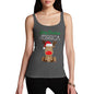 Red Nosed Reindeer Personalised Women's Tank Top