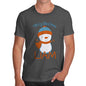 Christmas Snowman Personalised Men's T-Shirt