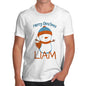 Christmas Snowman Personalised Men's T-Shirt