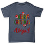 Merry Christmas Personalised Boy's T-Shirt