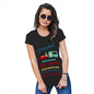 Personalised Merry Christmas Caravan Women's T-Shirt 