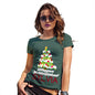 Wonderful Christmas Tree Personalised Women's T-Shirt 