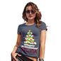 Wonderful Christmas Tree Personalised Women's T-Shirt 