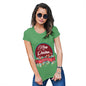 Merry Christmas Wreath Personalised Women's T-Shirt 
