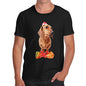 Santa Hat Doxie Dachshund Men's T-Shirt