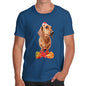 Santa Hat Doxie Dachshund Men's T-Shirt