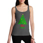 Merry Christmas Periodic Table Geek Personalised Women's Tank Top