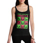 Periodic Table Fa La La Christmas Geek Personalised  Women's Tank Top
