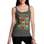 Periodic Table Fa La La Christmas Geek Personalised  Women's Tank Top