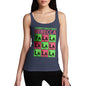 Periodic Table Fa La La Christmas Geek Personalised  Women's Tank Top