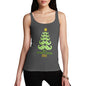 Moustache Have a Fantachetic Christmas Personalised Women's Tank Top
