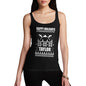 Happy Holidays Ski Pattern Personalised Women's Tank Top