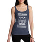 Happy Holidays Ski Pattern Personalised Women's Tank Top