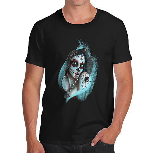 Sugar Skull Woman Men's T-Shirt