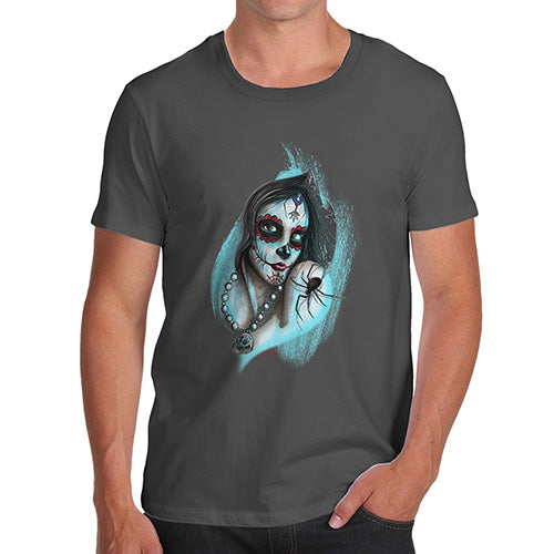 Sugar Skull Woman Men's T-Shirt