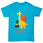 Personalised Dinosaur Letter B Boy's T-Shirt