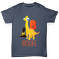 Personalised Dinosaur Letter B Boy's T-Shirt