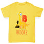 Personalised Dinosaur Letter B Boy's T-Shirt