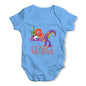 Personalised Dinosaur Letter G Funny One-piece Infant Baby Bodysuits Babygrows Onesie