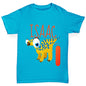 Personalised Dinosaur Letter I Boy's T-Shirt