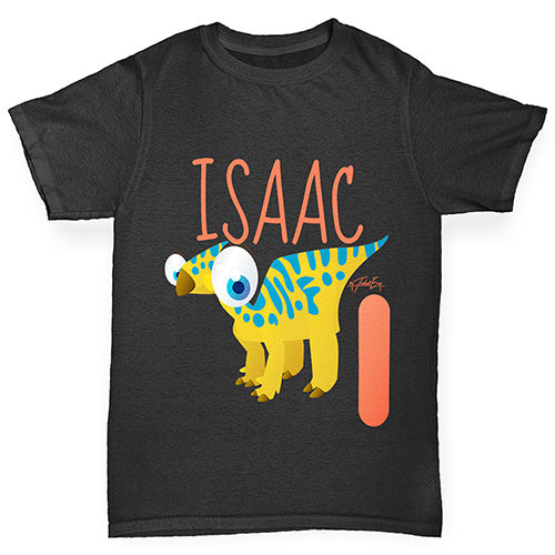 Personalised Dinosaur Letter I Boy's T-Shirt