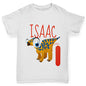 Personalised Dinosaur Letter I Boy's T-Shirt