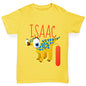Personalised Dinosaur Letter I Boy's T-Shirt