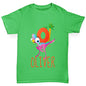 Personalised Dinosaur Letter O Girl's T-Shirt 