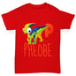Personalised Dinosaur Letter P Boy's T-Shirt