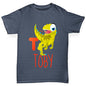 Personalised Dinosaur Letter T Boy's T-Shirt