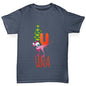 Personalised Dinosaur Letter U Boy's T-Shirt