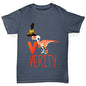 Personalised Dinosaur Letter V Boy's T-Shirt