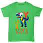 Personalised Dinosaur Letter Y Boy's T-Shirt