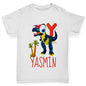 Personalised Dinosaur Letter Y Boy's T-Shirt