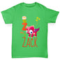 Personalised Dinosaur Letter Z Boy's T-Shirt