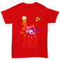 Personalised Dinosaur Letter Z Boy's T-Shirt