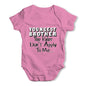 Youngest Brother Rules Baby Grow Bodysuit